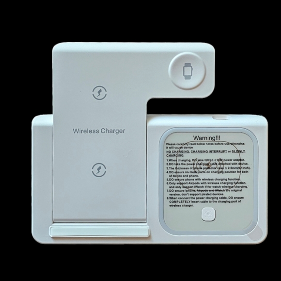 3-1 Apple Compatible 15W Wireless Charging Stand - Picture 3 of 4